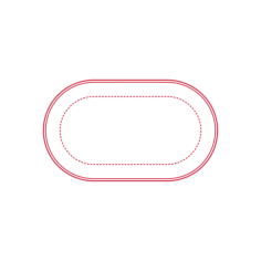 Objects Serving Dishes Ikea Fargklar Serving Plate Medium Stencil Svg Design File, Free Vectors File